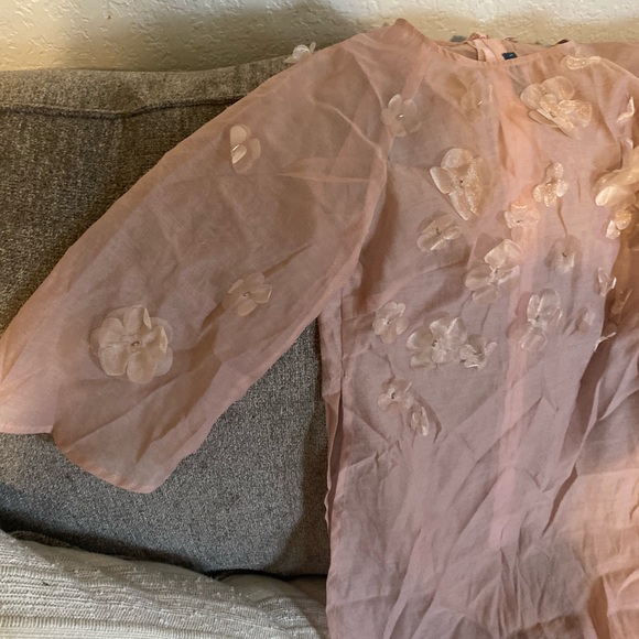 Nude Indian overthrow zipper back brand new - Picture 3 of 5